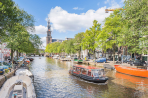 Амстердам, прогулка на кораблике 