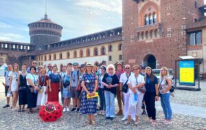 Наша группа в Милане