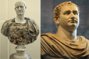 Римские императоры Веспасиан и Тит