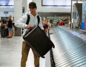 получение багажа после рейса
